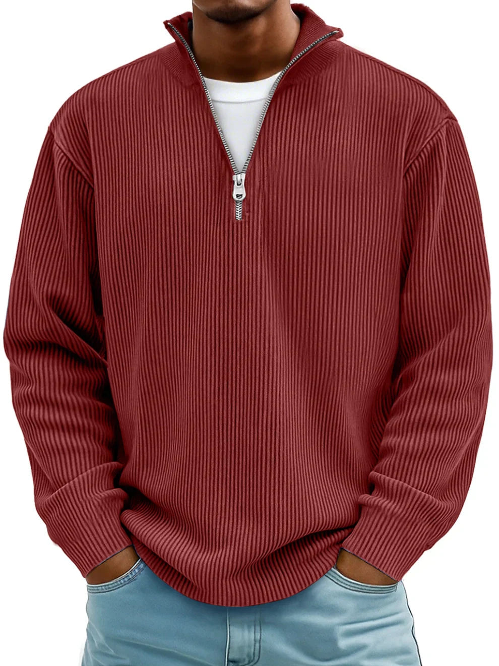 Sevanno | Trendy Men’s Half-Zip Sweater