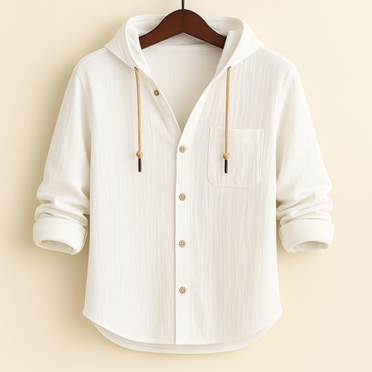 Sevanno | Luxury Soft-Cotton Hooded Shirt