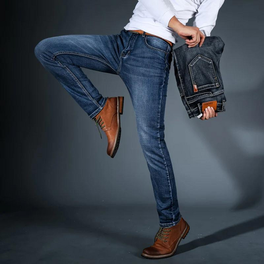 Turin | Stretch Denim Trousers