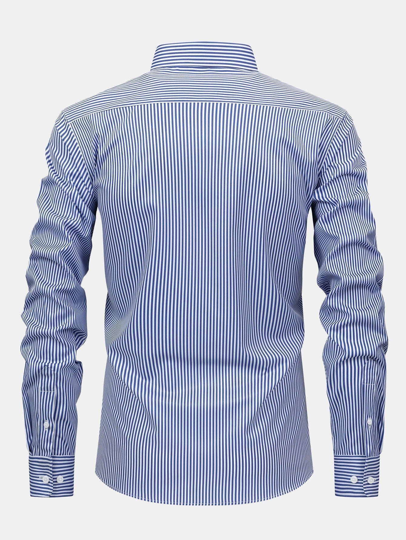 Sevanno | Striped Long-Sleeve Button-Up Shirt