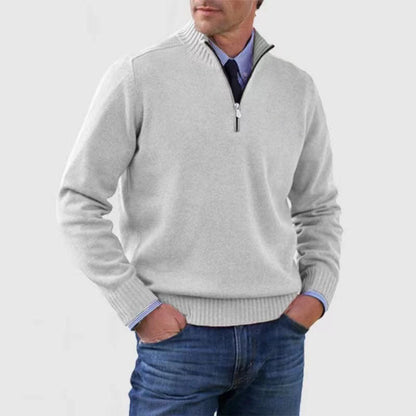 Sevanno | Elegant Men’s Half-Zip Sweater