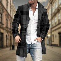Dark Gray Plaid