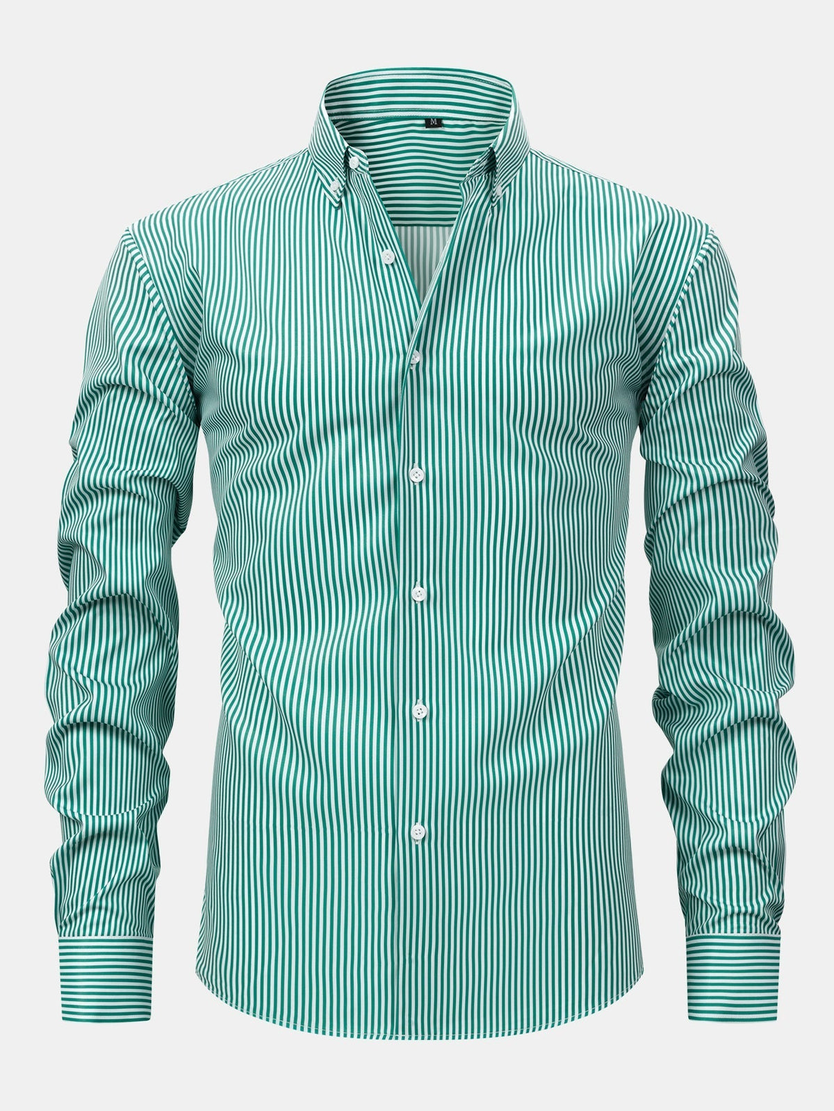 Sevanno | Striped Long-Sleeve Button-Up Shirt