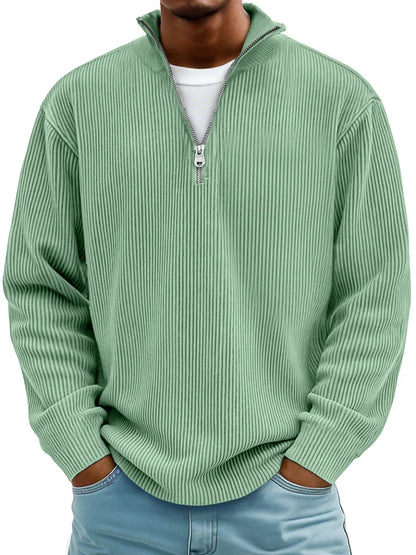 Sevanno | Trendy Men’s Half-Zip Sweater