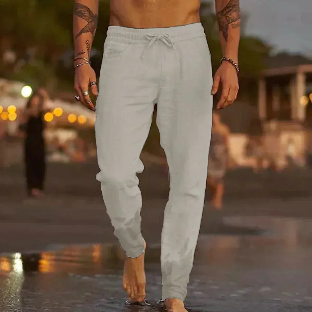 Linen Beach Trousers