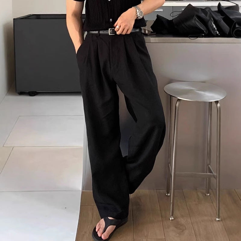 Louis | Wide-Leg Linen Trousers