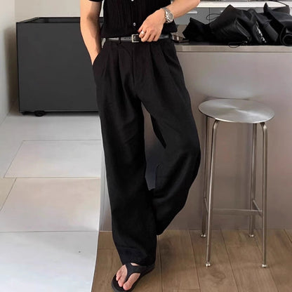 Louis | Wide-Leg Linen Trousers
