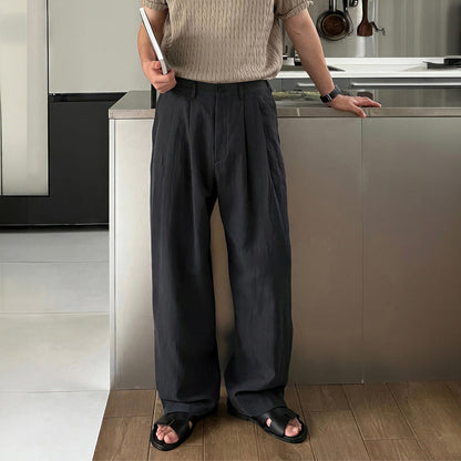 Louis | Wide-Leg Linen Trousers