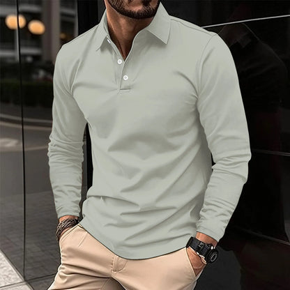 Sevanno | Classic Men’s Long-Sleeve Polo