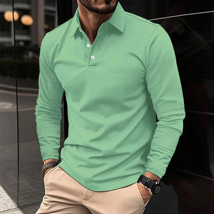 Sevanno | Classic Men’s Long-Sleeve Polo