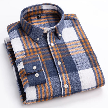 Sevanno | Modern Men’s Plaid Shirt