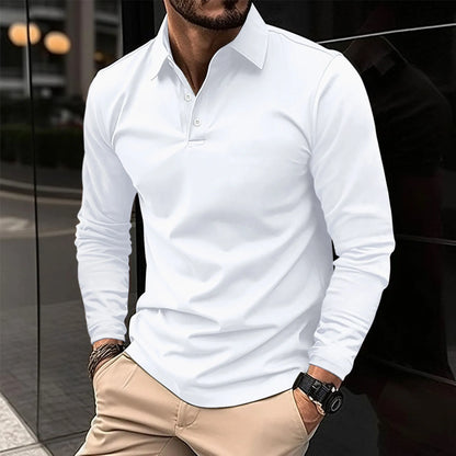Sevanno | Classic Men’s Long-Sleeve Polo