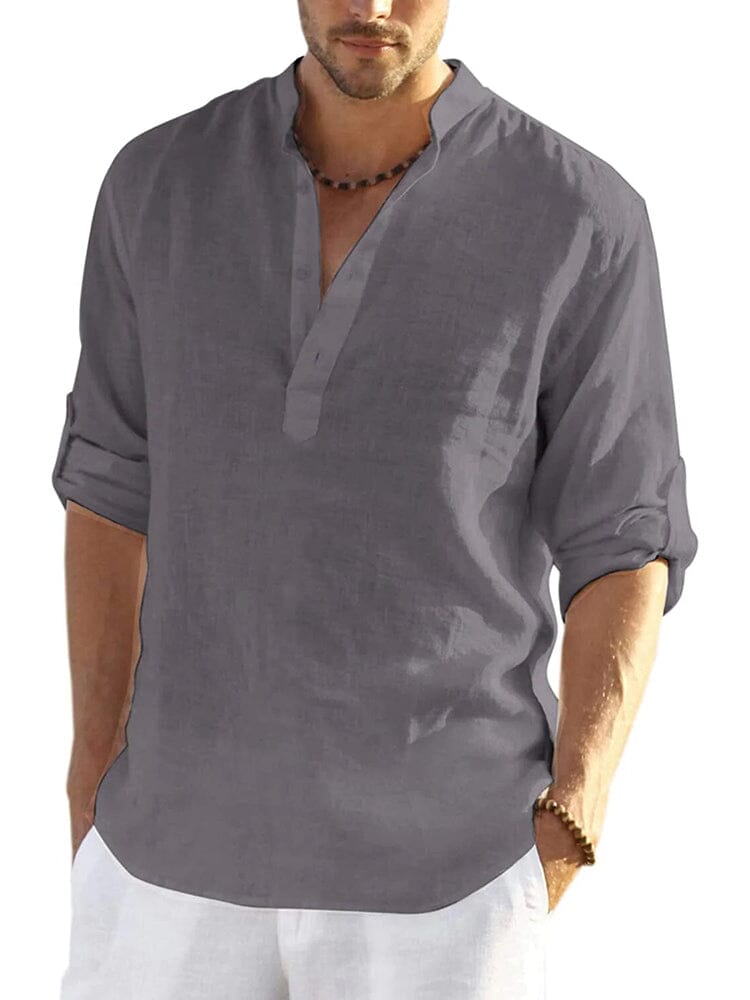 Sevanno | Men’s Cotton-Linen Shirt