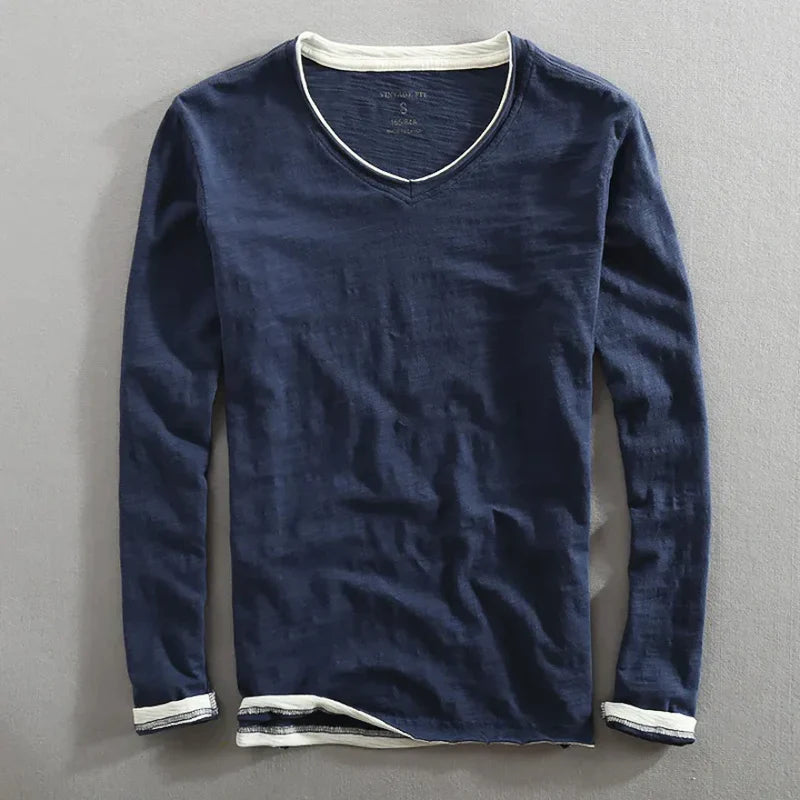 Sevanno | Cotton Long-Sleeve Shirt