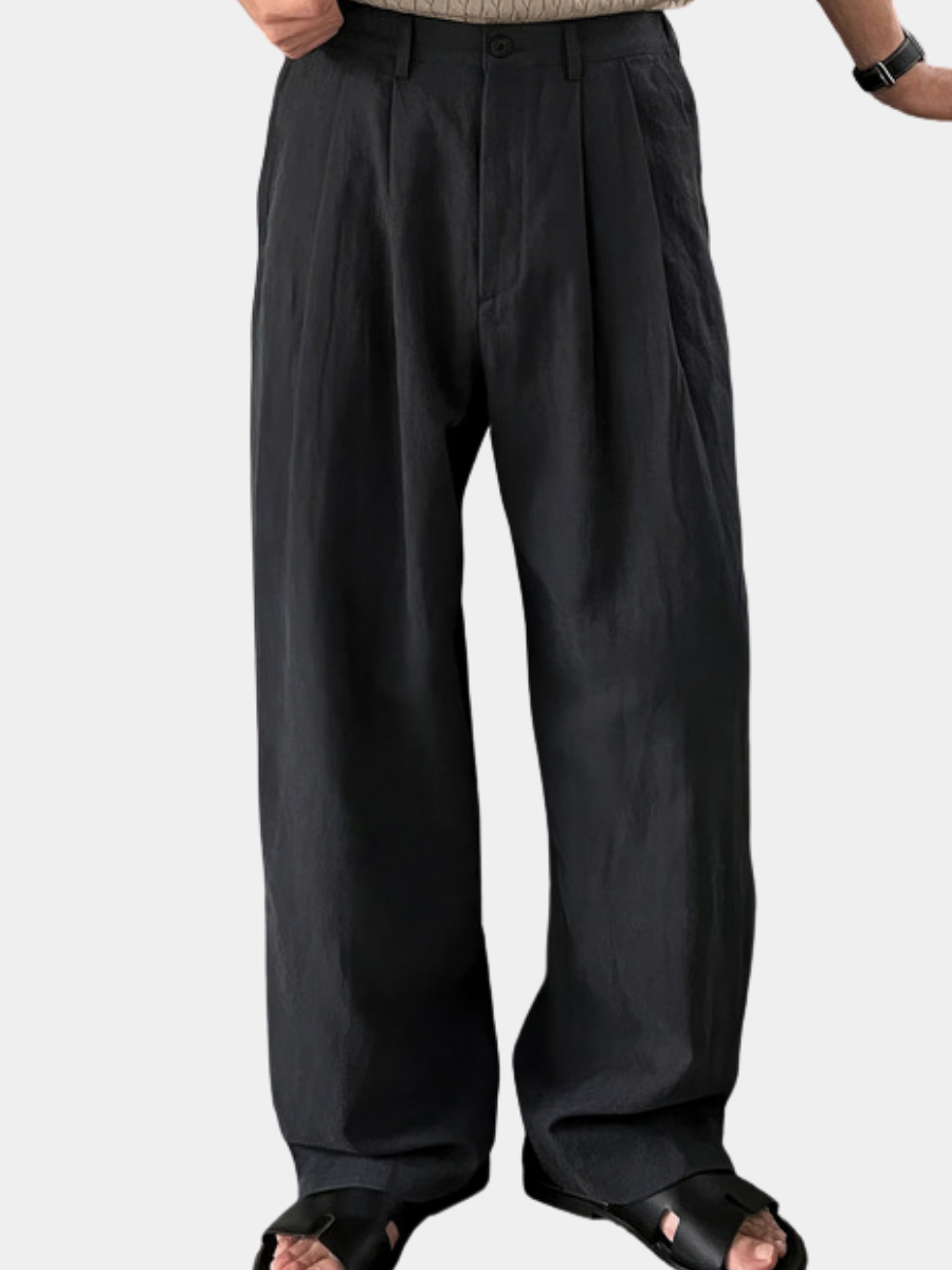 Louis | Wide-Leg Linen Trousers