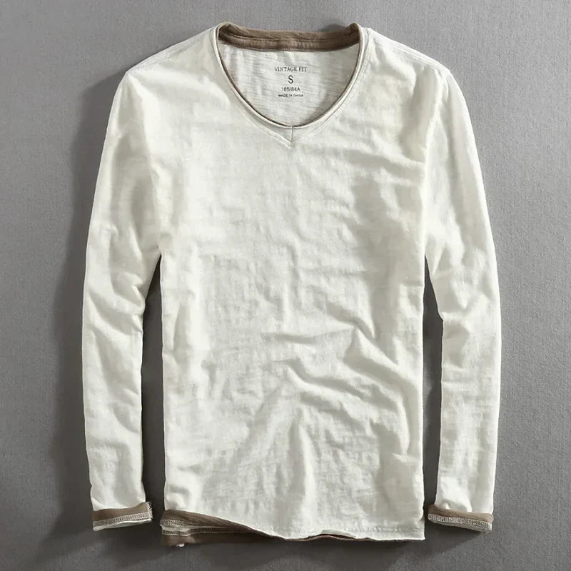 Sevanno | Cotton Long-Sleeve Shirt
