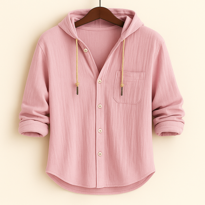 Sevanno | Luxury Soft-Cotton Hooded Shirt