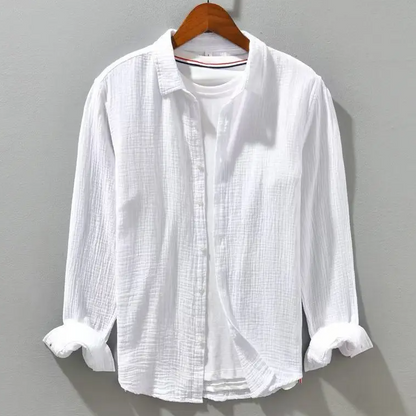 Sevanno | Elegant Silky-Soft Cotton Shirt
