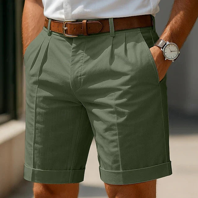 Sevanno | Men's Pleated Summer Shorts